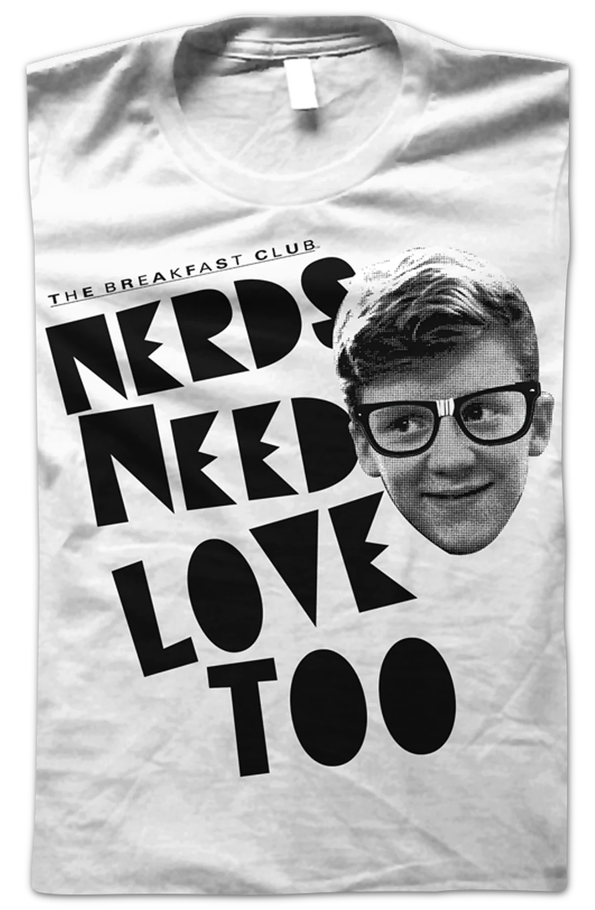 Womens Nerds Need Love Too Breakfast Club Shirt - Image 2