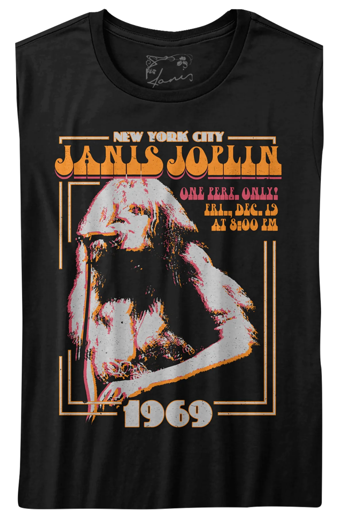 Womens New York City Janis Joplin Shirt - Image 2