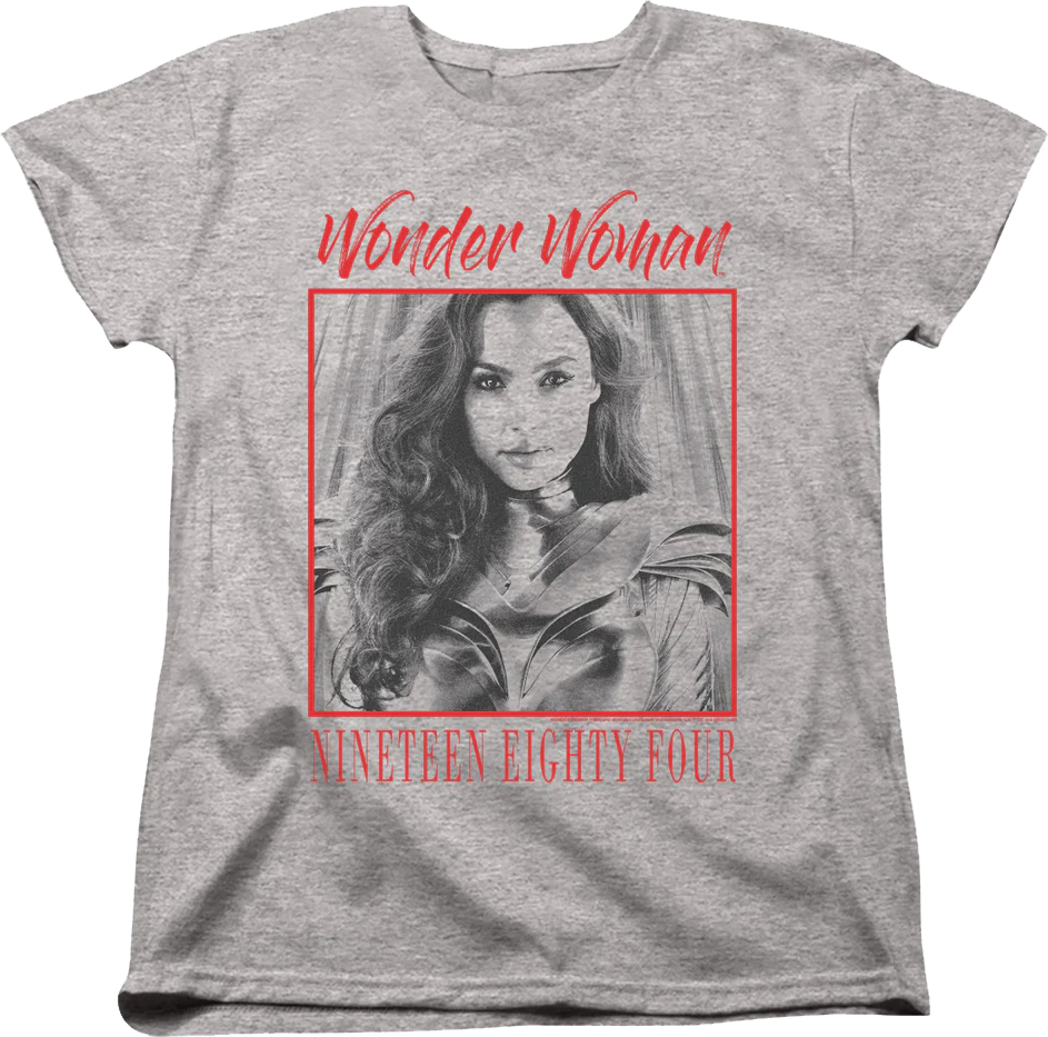 Womens Nineteen Eighty Four Wonder Woman Shirt