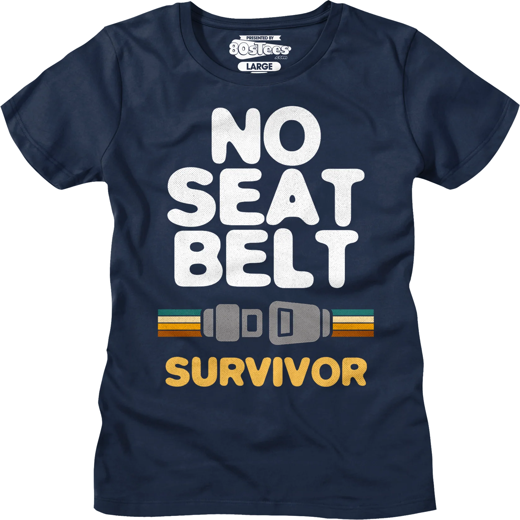 Womens No Seat Belt Survivor Shirt - Image 4