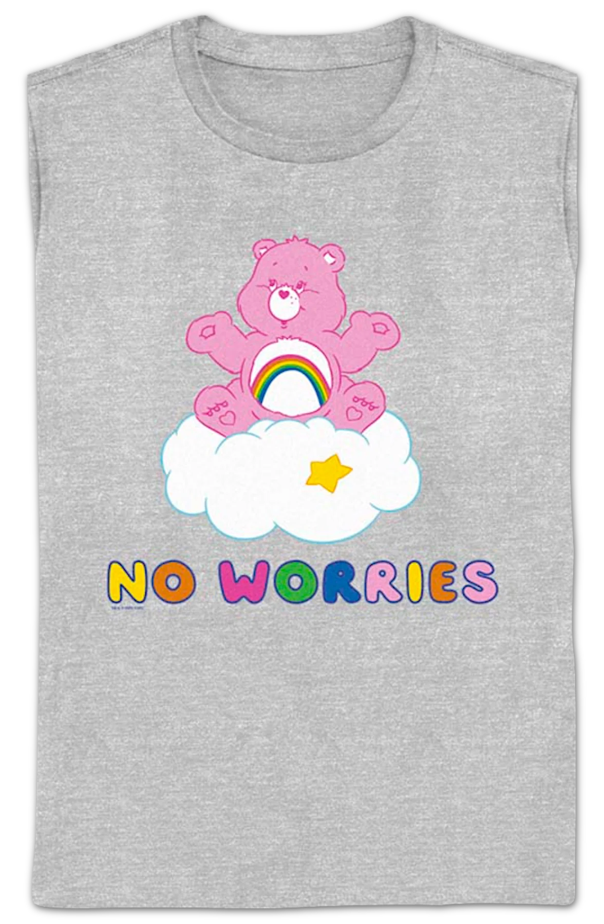 Womens No Worries Care Bears Shirt - Image 2