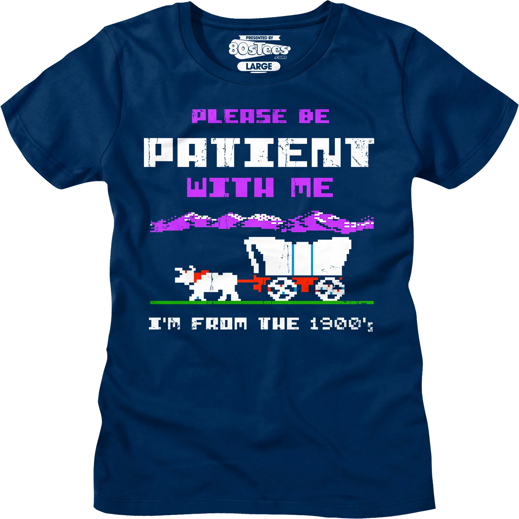 Womens Please Be Patient With Me I'm From The 1900's Shirt - Image 3