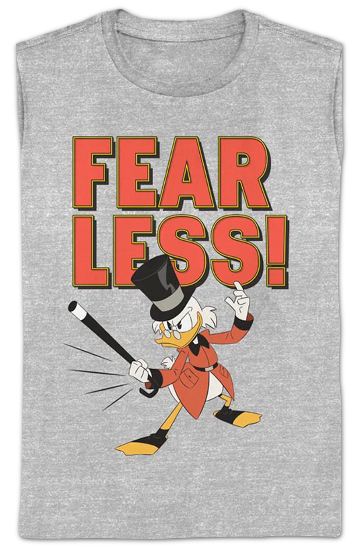 Womens Scrooge McDuck Fearless DuckTales Shirt - Image 2