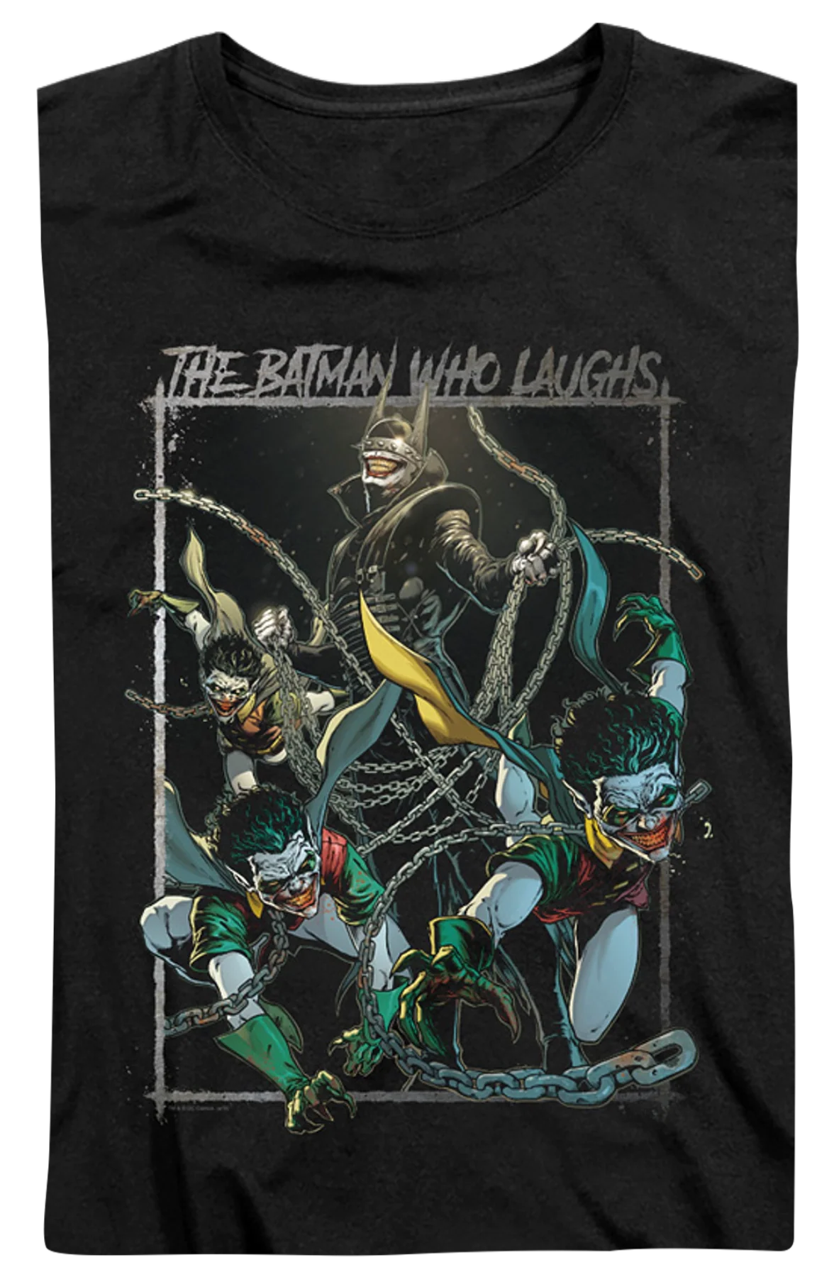 Womens The Batman Who Laughs DC Comics Shirt - Image 2