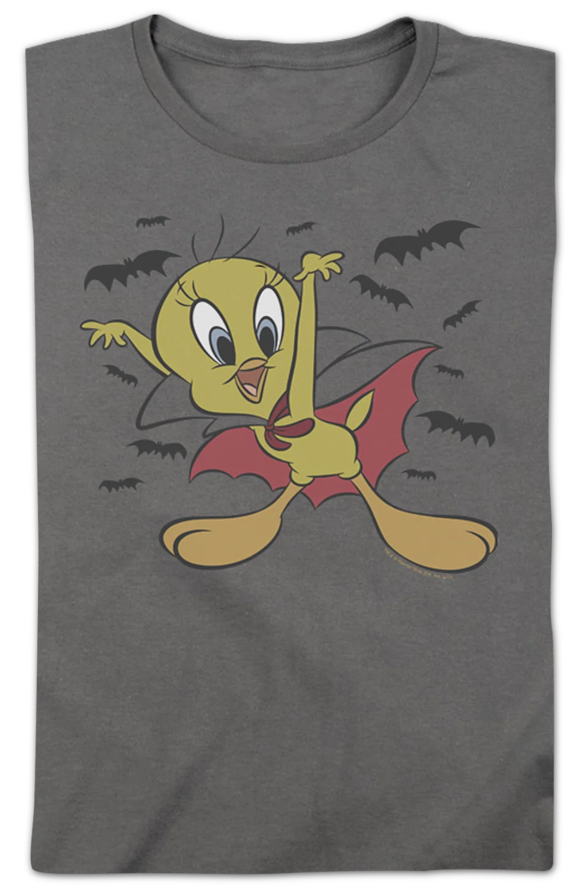 Womens Vampire Tweety Bird Looney Tunes Shirt - Image 2