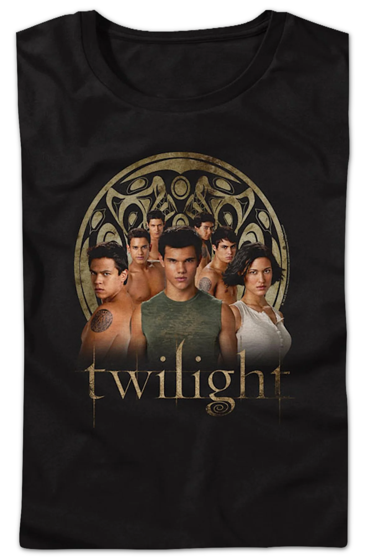 Womens Wolf Pack Group Photo Twilight Shirt - Image 2