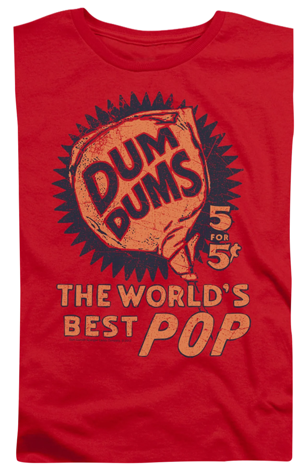 Womens World's Best Pop Dum-Dums Shirt - Image 2
