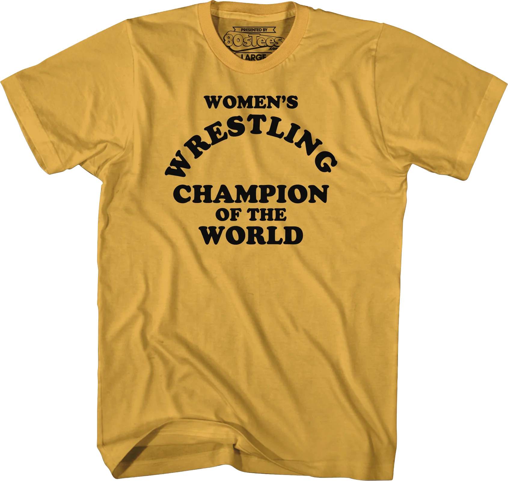 Women's Wrestling Champion T-Shirt