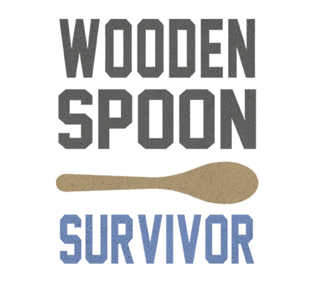 Wooden Spoon Survivor 3"x3" Sticker
