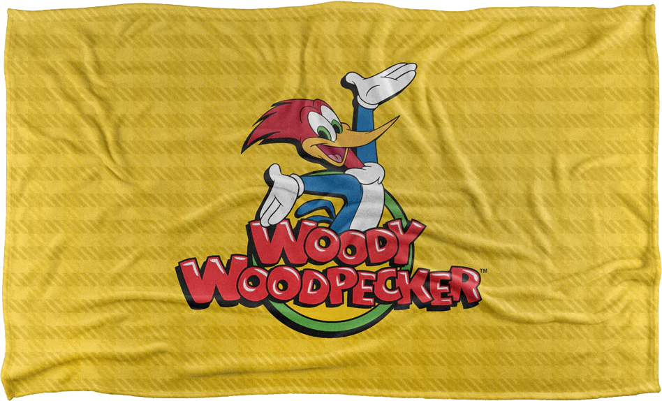 Woody Woodpecker Fleece Blanket