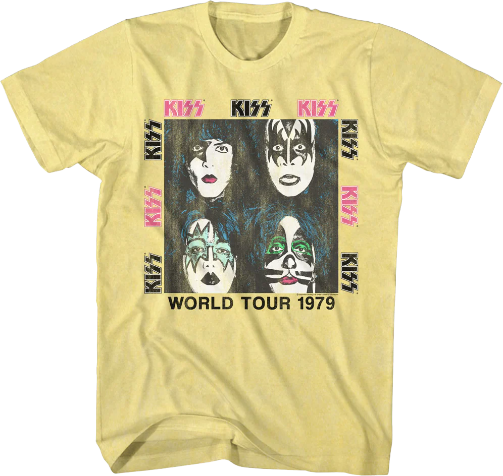 World Tour 1979 KISS T-Shirt