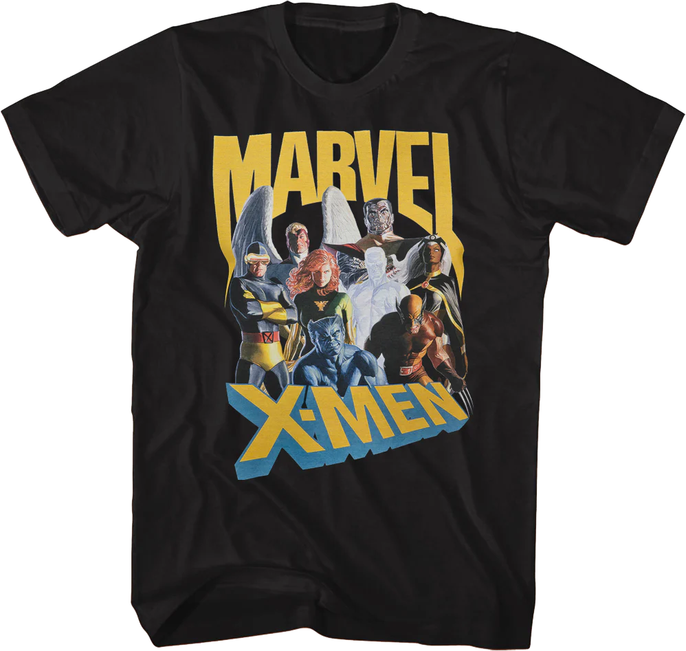 X-Men Group Photo Marvel Comics T-Shirt