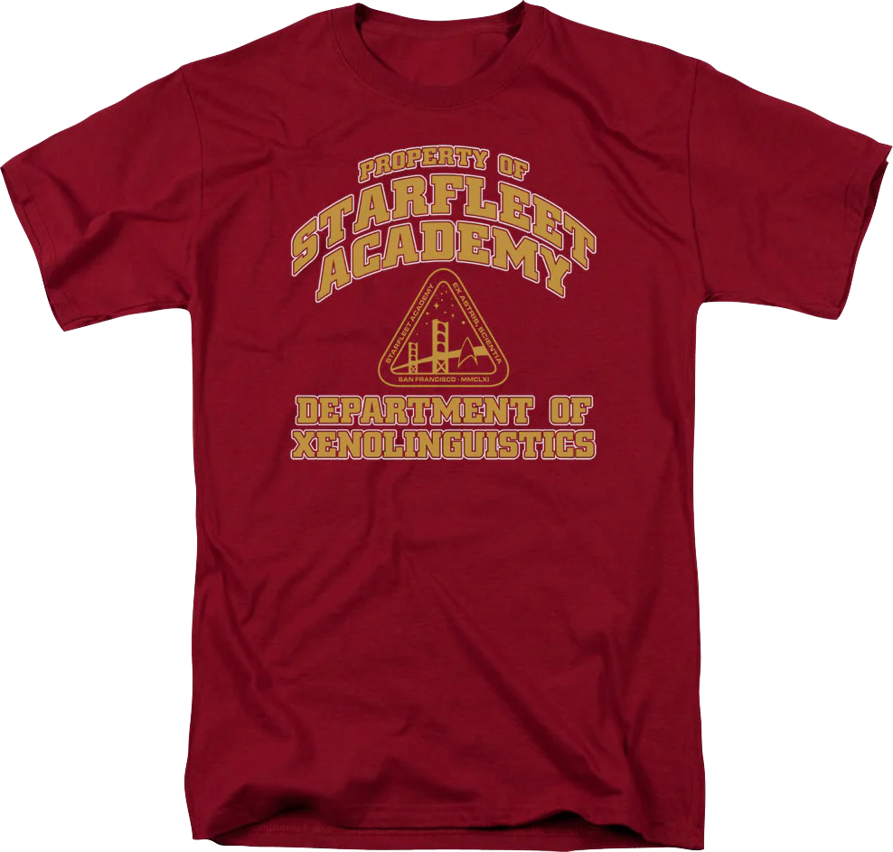 Xenolinguistics Star Trek T-Shirt