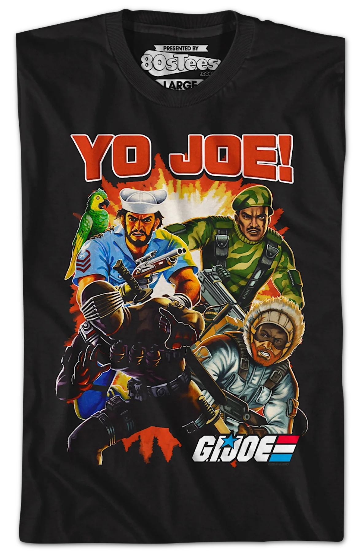 Yo Joe Collage GI Joe T-Shirt - Image 2