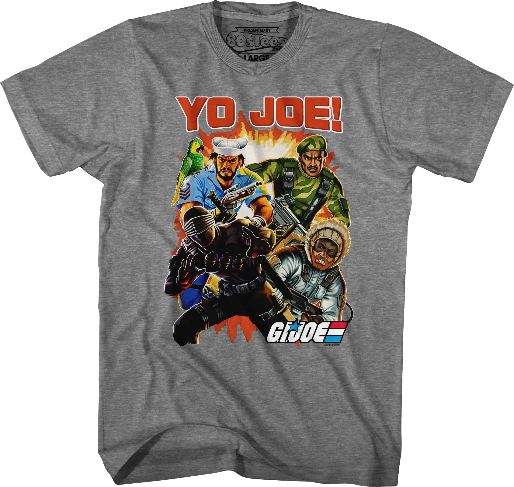 Yo Joe Collage GI Joe T-Shirt - Image 4