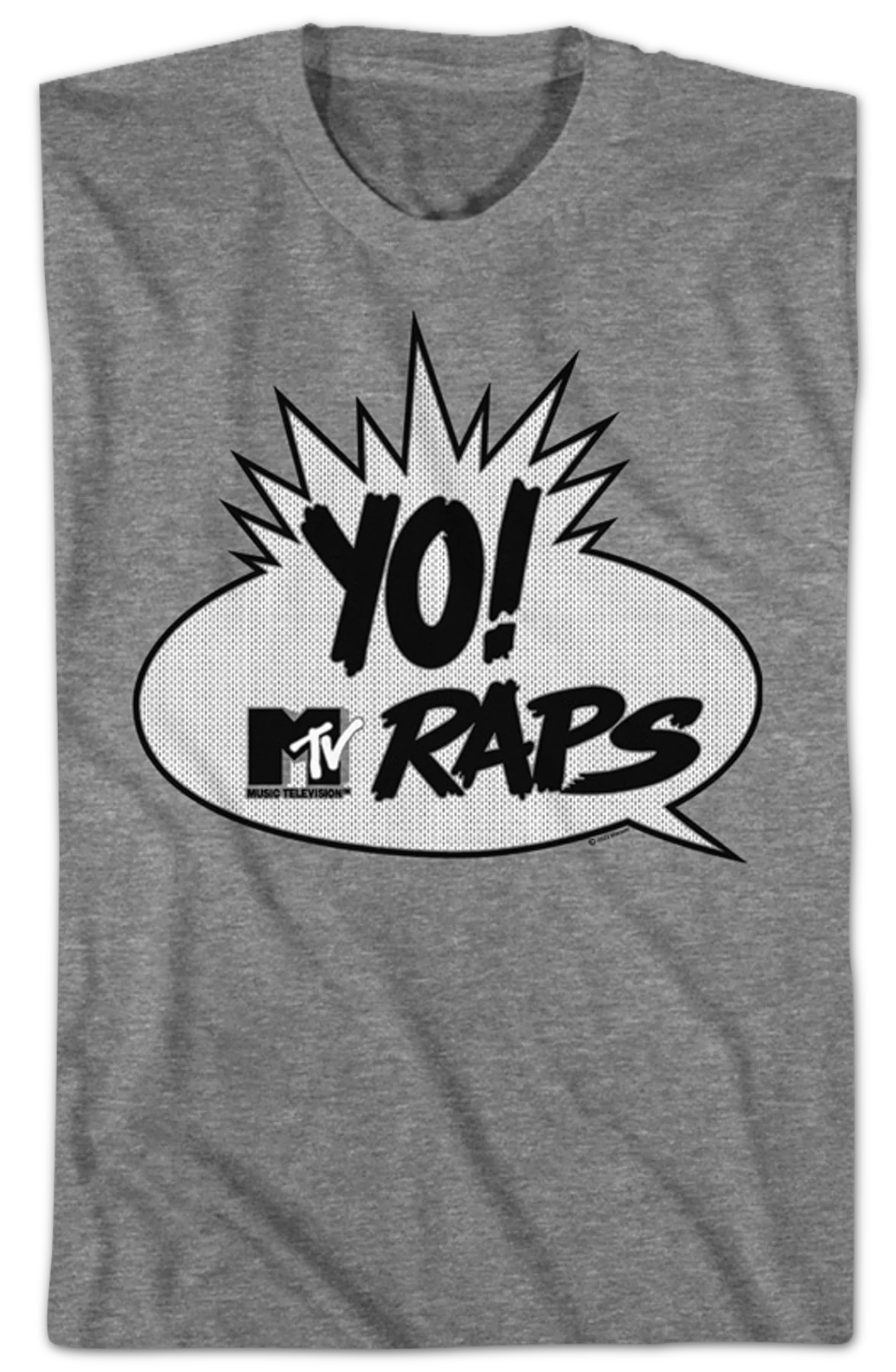 Yo! MTV Raps Vintage Logo MTV Shirt - Image 2