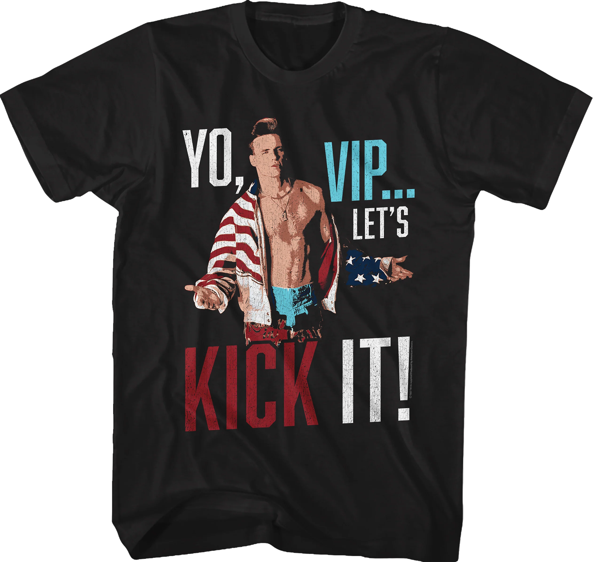 Yo VIP Let's Kick It Vanilla Ice T-Shirt