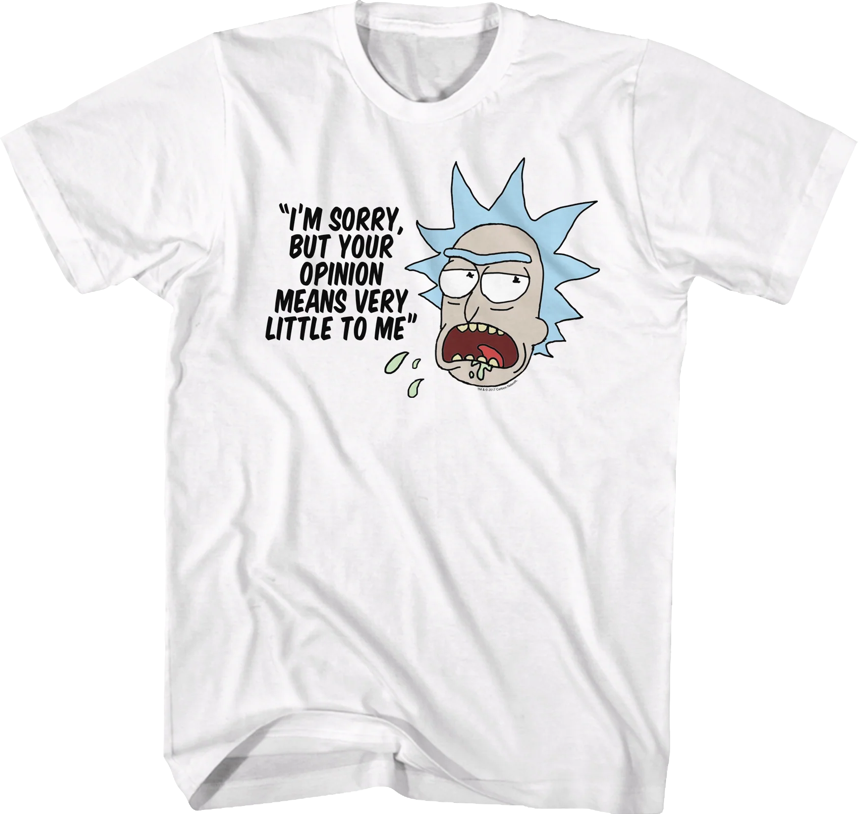 Your Opinion Means Very Little Rick and Morty T-Shirt