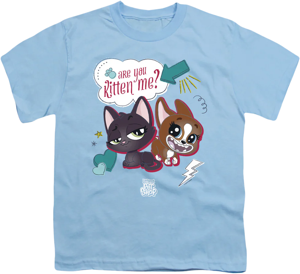 Youth Are You Kitten Me Littlest Pet Shop Shirt