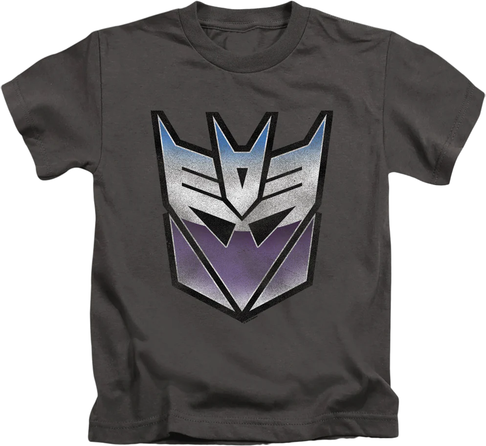 Youth Decepticon Vintage Logo Transformers Shirt