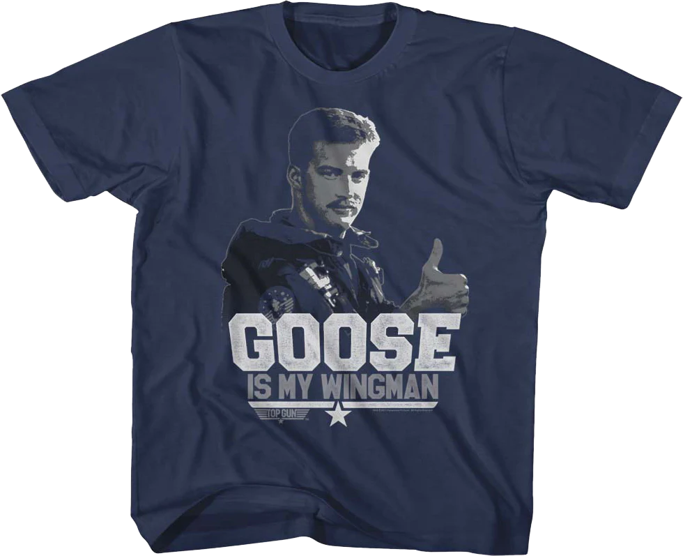 Youth Goose Is My Wingman Top Gun Shirt