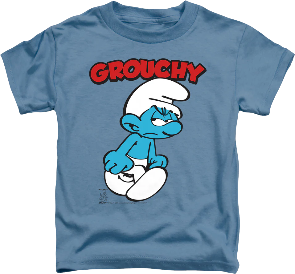 Youth Grouchy Smurf Shirt