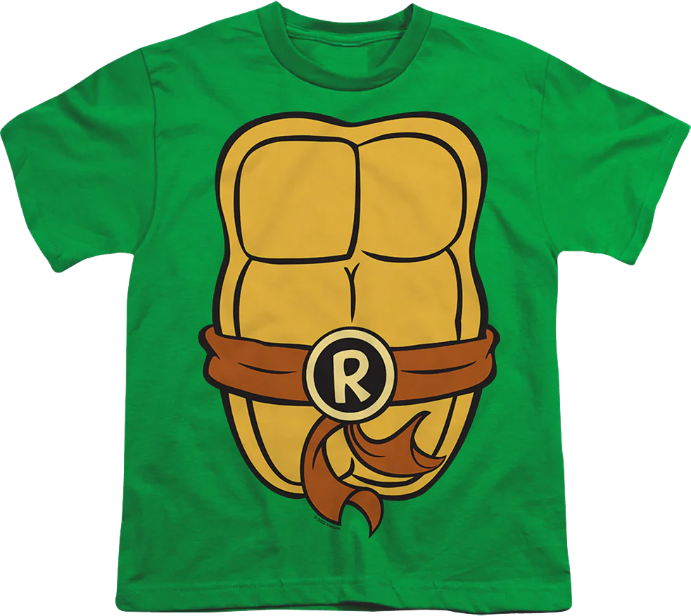 Youth Raphael Teenage Mutant Ninja Turtles Costume Shirt