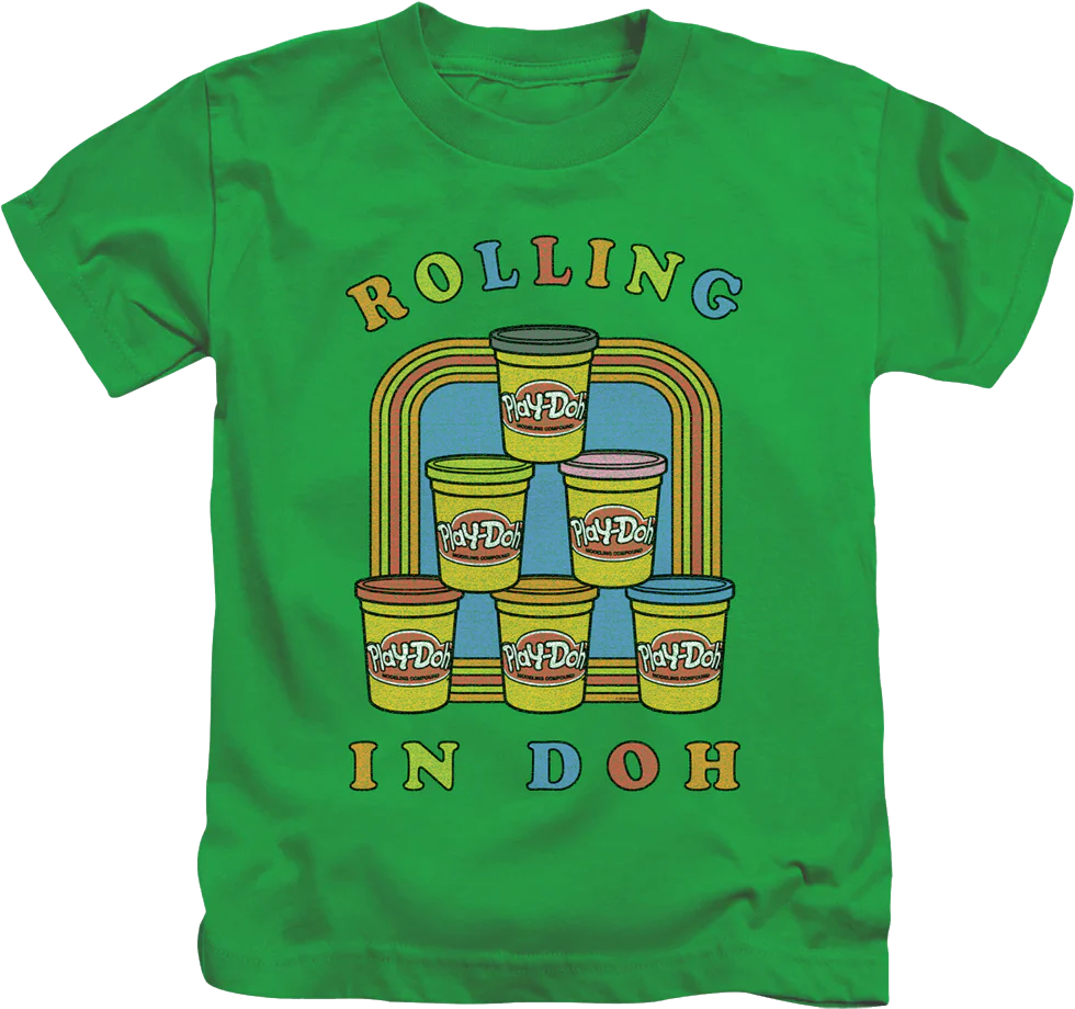 Youth Rolling In Doh Play-Doh Shirt