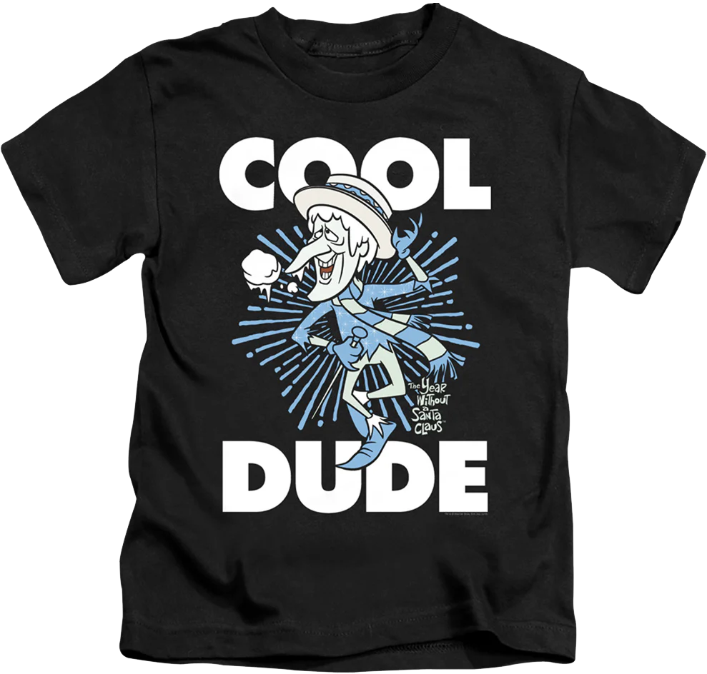 Youth Snow Miser Cool Dude The Year Without A Santa Claus Shirt