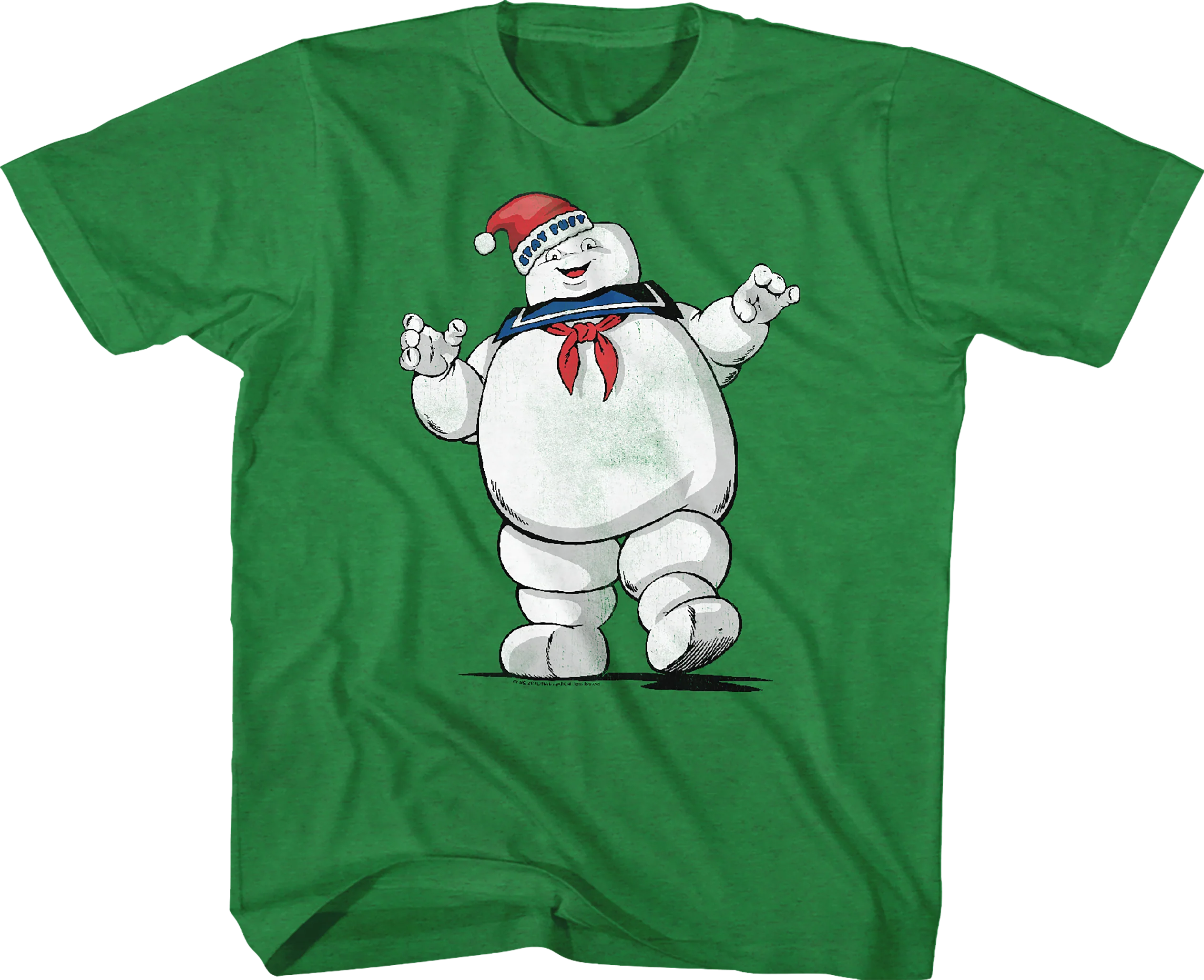 Youth Stay Puft Santa Claus Hat Real Ghostbusters Shirt