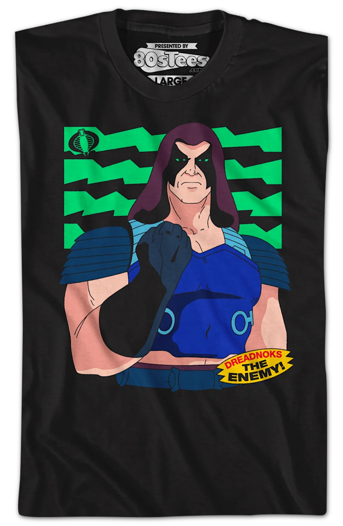 Zartan Dreadnoks GI Joe T-Shirt - Image 2