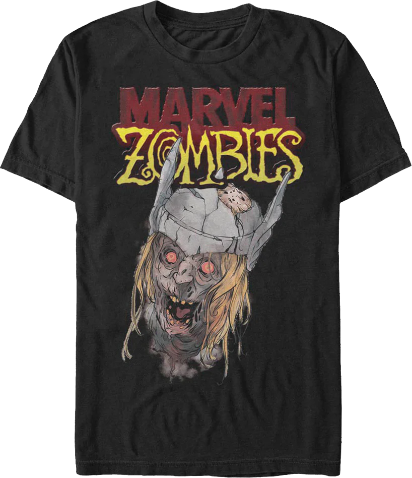 Zombie Thor Marvel Comics T-Shirt